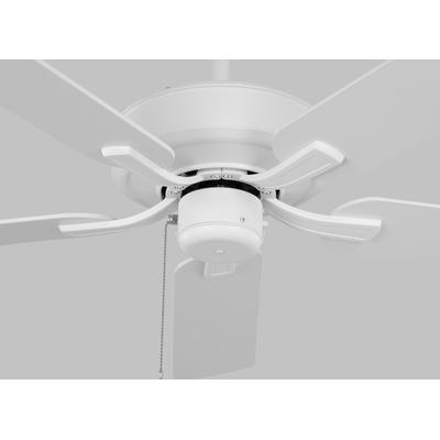 Generation Lighting Fans - Linden 52" Ceiling Fan - Matte White - 5LD52RZW