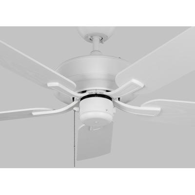 Generation Lighting Fans - Linden 44" Ceiling Fan - Matte White - 5LDO44RZW