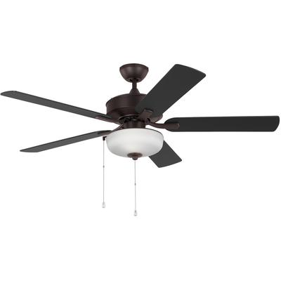 Generation Lighting Fans - Linden 52" Ceiling Fan - Bronze - 5LDO52BZD