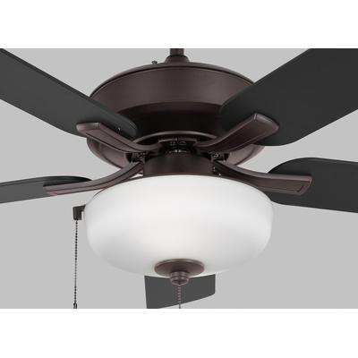 Generation Lighting Fans - Linden 52" Ceiling Fan - Bronze - 5LDO52BZD