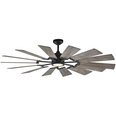 Generation Lighting Fans - Prairie 62" Ceiling Fan - Aged Pewter - 14PRR62AGPD