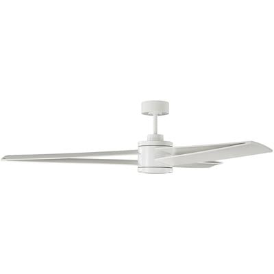 Generation Lighting Fans - Armstrong 60" 3-Blade Ceiling Fan - Matte White - 3AMR60RZWD