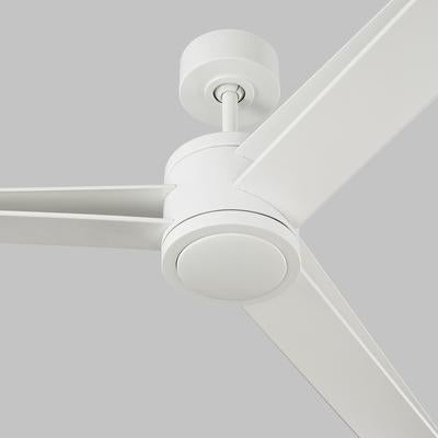 Generation Lighting Fans - Armstrong 60" 3-Blade Ceiling Fan - Matte White - 3AMR60RZWD