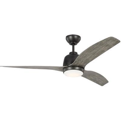 Generation Lighting Fans - Avila 54" Indoor/Outdoor LED Ceiling Fan - Aged Pewter - 3AVLR54AGPD