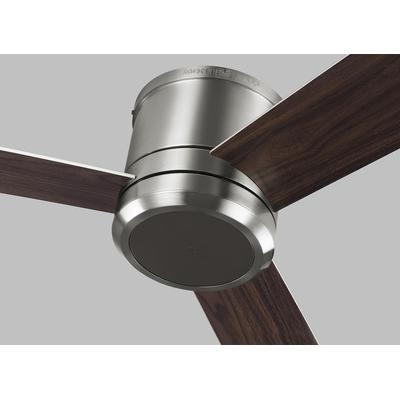 Generation Lighting Fans - Clarity Max 56" 3-Blade Ceiling Fan - Brushed Steel - 3CLMR56BSD-V1