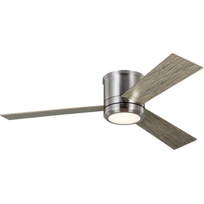 Generation Lighting Fans - Clarity 56" LED Ceiling Fan - Brushed Steel - 3CLMR56BSLGD-V1