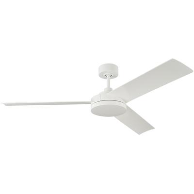 Generation Lighting Fans - Cirque 56" Ceiling Fan - Matte White - 3CQR56RZWD