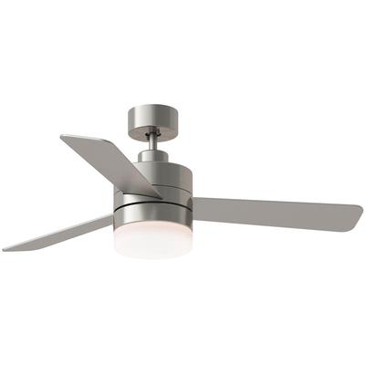 Generation Lighting Fans - Era 44" Indoor/Outdoor LED Ceiling Fan - Brushed Steel - 3ERAR44BSD