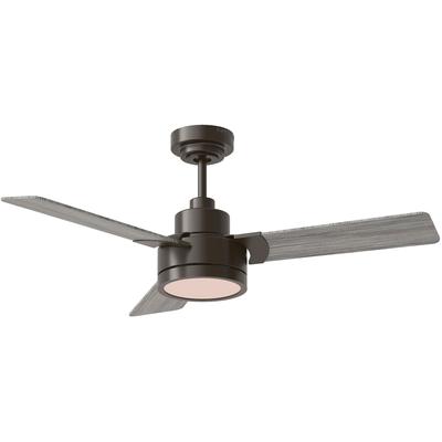 Generation Lighting Fans - Jovie 44" Indoor/Outdoor LED Ceiling Fan - Aged Pewter - 3JVR44AGPD