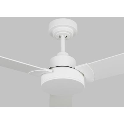 Generation Lighting Fans - Jovie 44" Indoor/Outdoor Ceiling Fan - Matte White - 3JVR44RZW