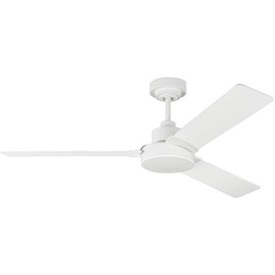 Generation Lighting Fans - Jovie 52" Indoor/Outdoor Ceiling Fan - Matte White - 3JVR52RZW