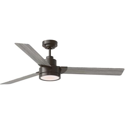 Generation Lighting Fans - Jovie 58" Indoor/Outdoor LED Ceiling Fan - Aged Pewter - 3JVR58AGPD