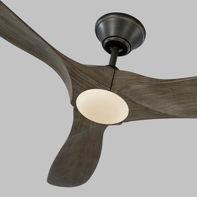 Generation Lighting Fans - Maverick II 52" LED 3-Blade Ceiling Fan - Aged Pewter - 3MAVR52AGPD