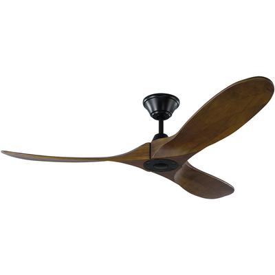 Generation Lighting Fans - Maverick II 52" 3-Blade Ceiling Fan - Matte Black - 3MAVR52BK