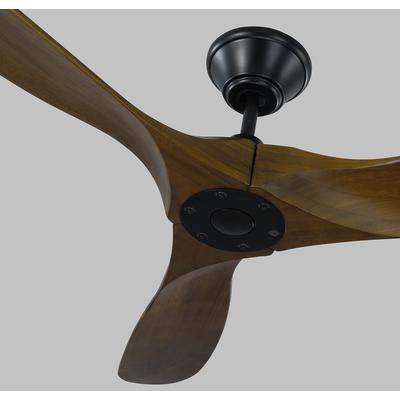 Generation Lighting Fans - Maverick II 52" 3-Blade Ceiling Fan - Matte Black - 3MAVR52BK