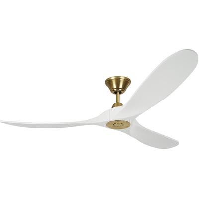 Generation Lighting Fans - Maverick 60" Ceiling Fan - Matte White - 3MAVR60RZWBBS