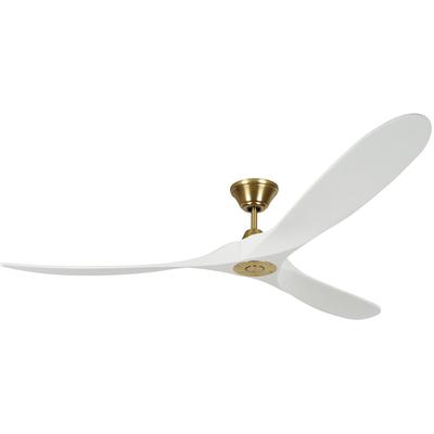 Generation Lighting Fans - Maverick Max 70" Ceiling Fan - Matte White - 3MAVR70RZWBBS