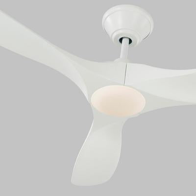 Generation Lighting Fans - Maverick Max 70" LED 3-Blade Ceiling Fan - Matte White - 3MAVR70RZWD