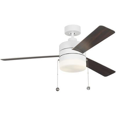 Generation Lighting Fans - Syrus 52" Ceiling Fan - Matte White - 3SY52RZWD