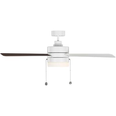 Generation Lighting Fans - Syrus 52" Ceiling Fan - Matte White - 3SY52RZWD