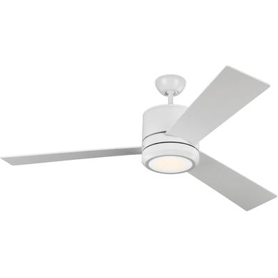 Generation Lighting Fans - Vision Max 56" Ceiling Fan - Matte White - 3VNMR56RZWD-V1