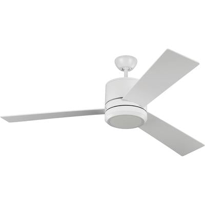 Generation Lighting Fans - Vision Max 56" Ceiling Fan - Matte White - 3VNMR56RZWD-V1