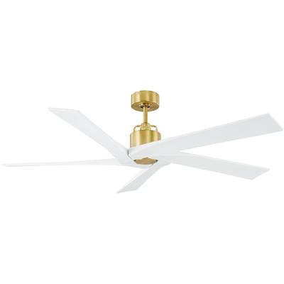 Generation Lighting Fans - Aspen 56" Ceiling Fan - Burnished Brass - 5ASPR56BBS