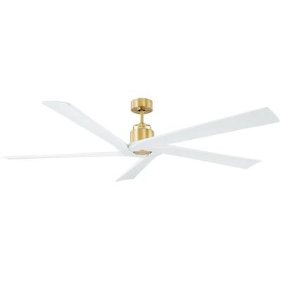 Generation Lighting Fans - Aspen 70" Ceiling Fan - Burnished Brass - 5ASPR70BBS