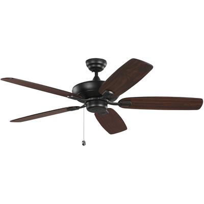 Generation Lighting Fans - Colony Max 52" Ceiling Fan - Midnight Black - 5COM52MBK