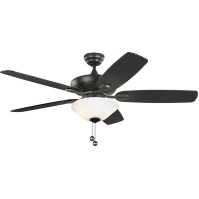 Generation Lighting Fans - Colony Max Plus 52" Ceiling Fan - Midnight Black - 5COM52MBKD-V1