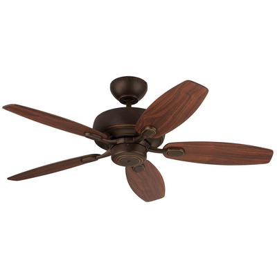 Generation Lighting Fans - Centro Max II 44" Ceiling Fan - Roman Bronze - 5CQM44RB