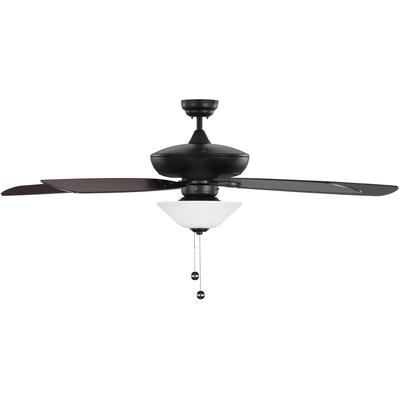 Generation Lighting Fans - Colony Super Max Plus 60" Ceiling Fan - Midnight Black - 5CSM60MBKD-V1