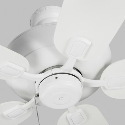 Generation Lighting Fans - Colony Super Max 60" Ceiling Fan - Matte White - 5CSM60RZW