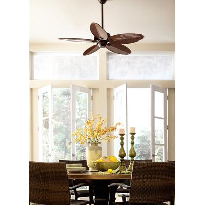 Generation Lighting Fans - Cruise 52" Outdoor Ceiling Fan - Roman Bronze - 5CU52RB