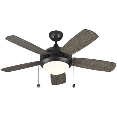 Generation Lighting Fans - Discus Classic II 44" Ceiling Fan - Aged Pewter - 5DIC44AGPD-V1