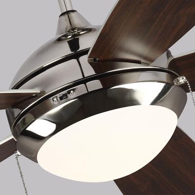 Generation Lighting Fans - Discus Classic 52" Ceiling Fan - Brushed Steel - 5DIC52BSD-V1