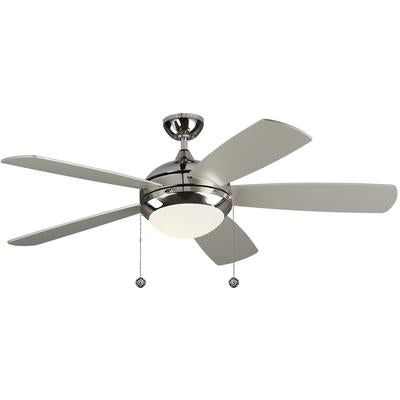 Generation Lighting Fans - Discus Classic 52" Ceiling Fan - Polished Nickel - 5DIC52PND-V1