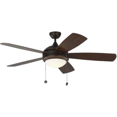 Generation Lighting Fans - Discus Ornate 52" Ceiling Fan - Roman Bronze - 5DIO52RBD