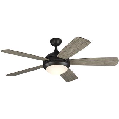 Generation Lighting Fans - Discus Smart 52" LED Ceiling Fan - Aged Pewter - 5DISM52AGPD