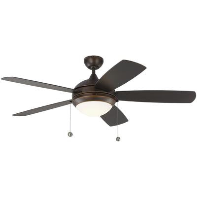 Generation Lighting Fans - Discus Outdoor 52" Ceiling Fan - Roman Bronze - 5DIW52RBD