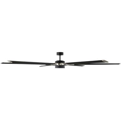 Generation Lighting Fans - Loft 96" Ceiling Fan - Midnight Black - 6LFR96MBKD