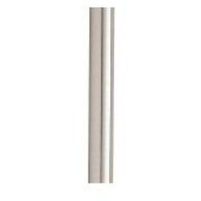 Generation Lighting Fans - 12" Downrod - Brushed Steel - DR12BS