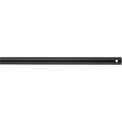 Generation Lighting Fans - Maverick Coastal 12" Downrod - Midnight Black - DRC12MBK