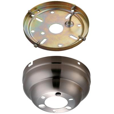 Generation Lighting Fans - Flush Mount Canopy - Brushed Steel - MC90BS