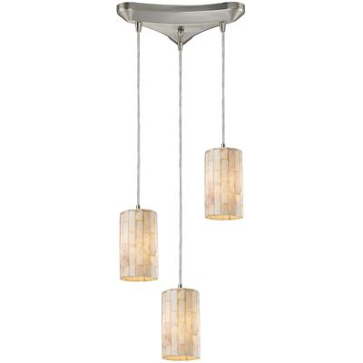 Elk Home - Piedra 3-Light Genuine Stone Pendant - 10147/3