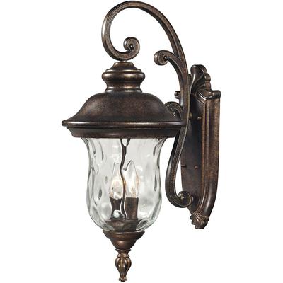 Elk Home - Lafayette 3-Light Outdoor Wall Mount - 45022/3