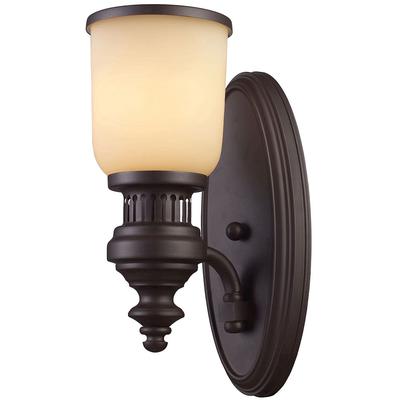 Elk Home - Chadwick 1-Light Wall Sconce - Oiled Bronze - 66130-1