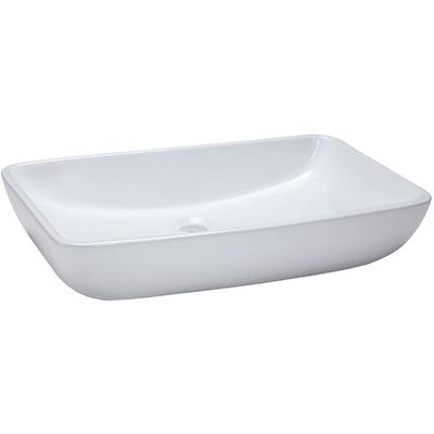 Elk Home - 23.5" Vitreous China Rectangle Vessel Sink - White - CVE237RC