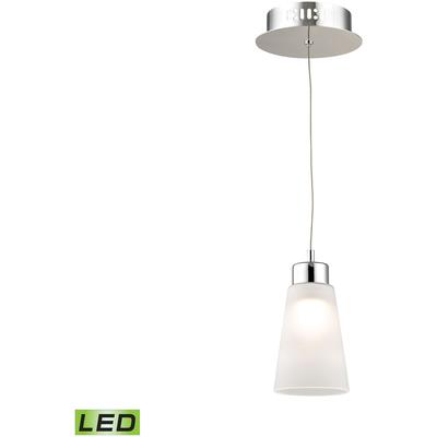Elk Home - Coppa 5" Wide 1-Light Mini Pendant - Chrome - LCA501-10-15