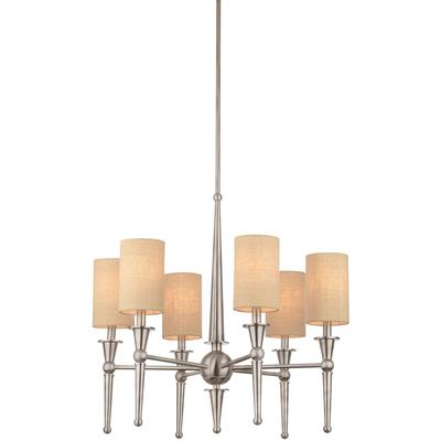 Thomas Lighting - Allure 6-Light Chandelier - Brushed Nickel - M209778
